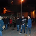 Il corteo contro l'ampliamento della discarica
