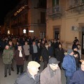 Il corteo contro l'ampliamento della discarica