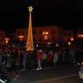 Il corteo contro l'ampliamento della discarica