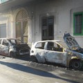 L'incendio avvenuto in via Lupis