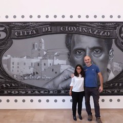 Frank FK con l'assessore Paladino