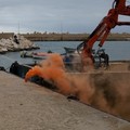 L'esercitazione al porto di Giovinazzo
