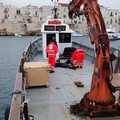 L'esercitazione al porto di Giovinazzo