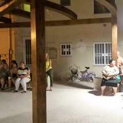 I residenti dopo l'inaugurazione
