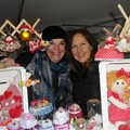 Mariella Valentini e Pina Demartino con le loro creazioni