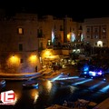Lo spettacolo piromusicale in cala Porto