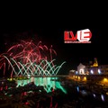 Lo spettacolo piromusicale in cala Porto