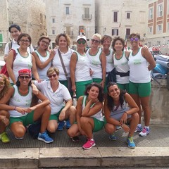Le ragazze prima di gareggiare