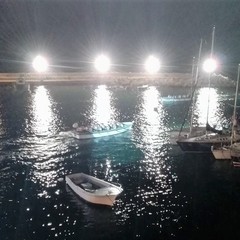Cala Porto illuminata a giorno