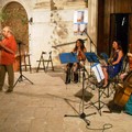 Franco Martini in scena con il Quartetto Vernè