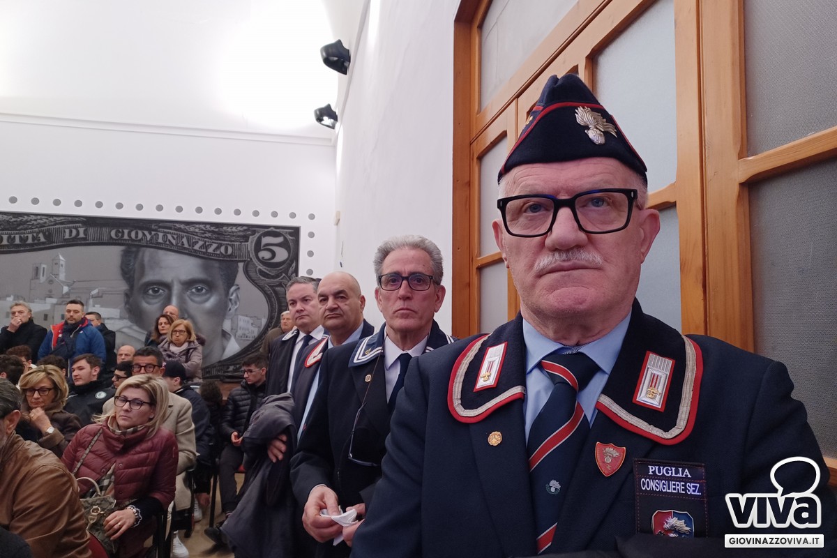 Capitano Ultimo a Giovinazzo