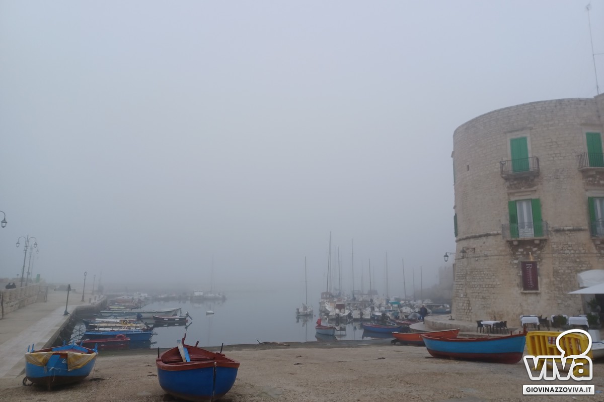 Nebbia a Giovinazzo