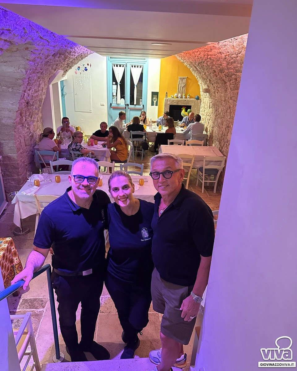 Bruno Barbieri con Mimmo Bavaro e Angela Martorana