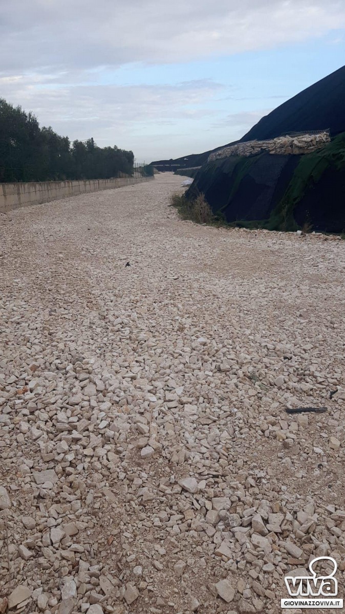 Lavori alla discarica di San Pietro Pago