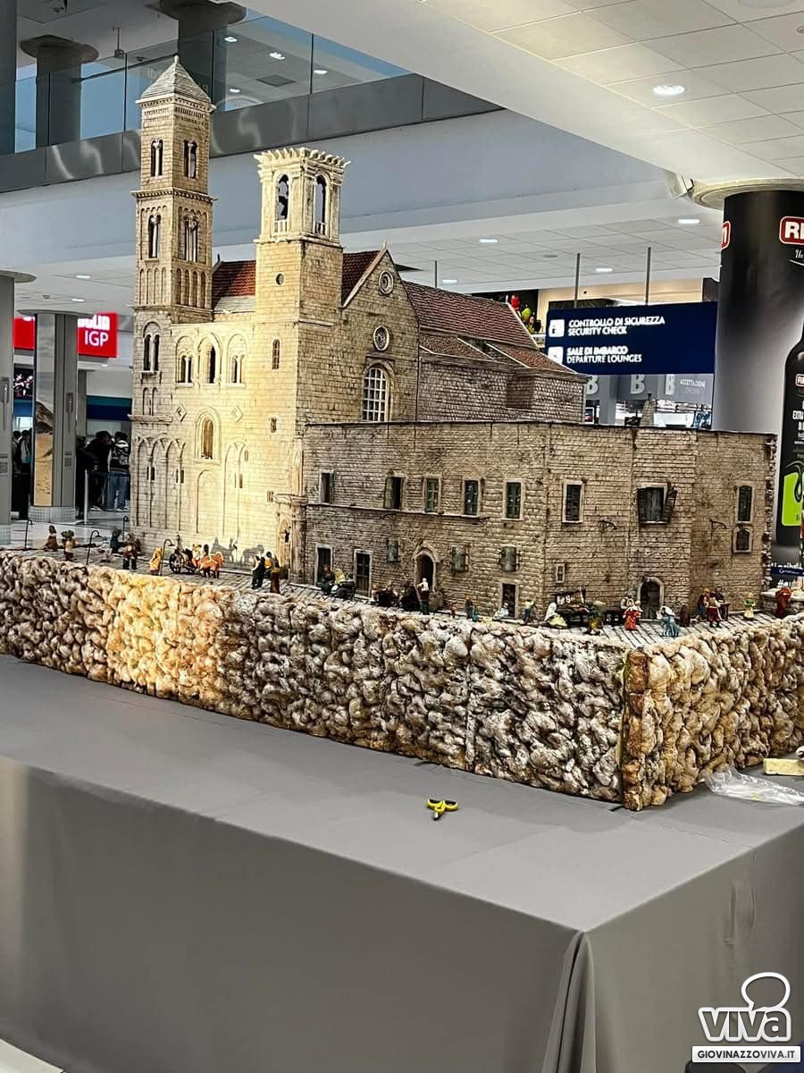 Giovinazzo in scala all'aeroporto di Bari-Palese