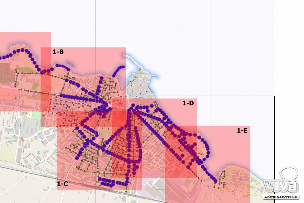 La mappa degli interventi