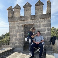 Fabio Scaravilli sul set