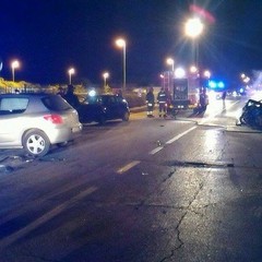 L'incidente avvenuto lungo la litoranea per Molfetta