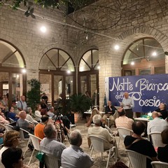 Una Notte Bianca della Poesia ricca della bellezza di versi e note