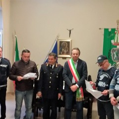 Il momento del giuramento