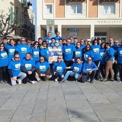 Alla partenza in piazza