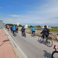 Inaugurazione ciclovia Giovinazzo-Molfetta