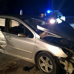 L'incidente avvenuto lungo la litoranea per Molfetta
