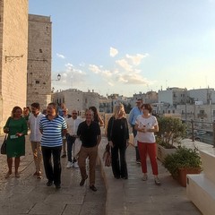 Rita dalla Chiesa a Giovinazzo: «Luogo da proteggere per far sì che i giovani non lo abbandonino»