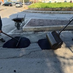Colmatura buche stradali - marzo 2026