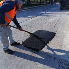 Colmatura buche stradali - marzo 2026