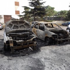 L'incendio in via Devenuto