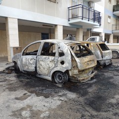 L'incendio in via Devenuto