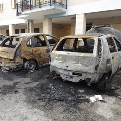 L'incendio in via Devenuto