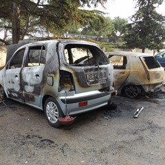 L'incendio in via Devenuto