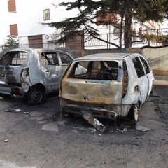 L'incendio in via Devenuto