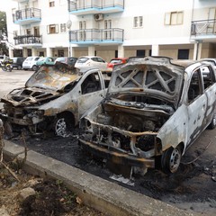 L'incendio in via Devenuto