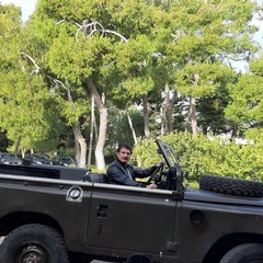 Scaravilli sul set de "Il Maledetto"