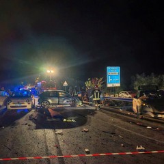 L'incidente stradale avvenuto sulla strada provinciale 88