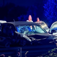 L'incidente stradale avvenuto sulla strada provinciale 88