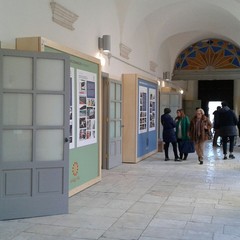 I corridoi rinnovati del chiostro