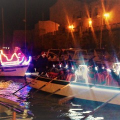 Babbo Natale arriva dal mare
