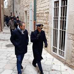 Giancotti e Depalma nel centro storico
