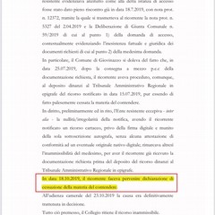 I rilievi di Forza Italia rispetto a quanto sostenuto da Primavera Alternativa