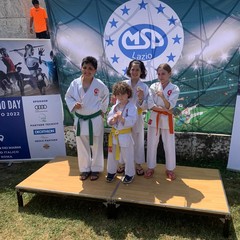 La Shinjukan Dojo fa il pieno di medaglie al trofeo di karate MSP Lazio