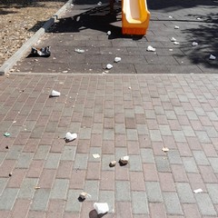 Vandali piazza Stallone