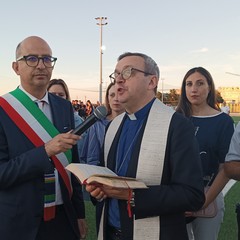 Il restyling del campo sportivo De Pergola: inaugurata la nuova pista di atletica