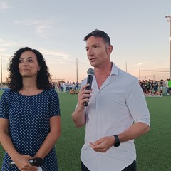 Il restyling del campo sportivo De Pergola: inaugurata la nuova pista di atletica