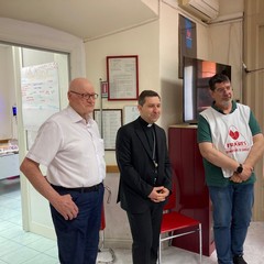 Mons. Turturro benedici i donatori della Fratres Giovinazzo
