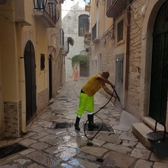 Pulizia centro storico