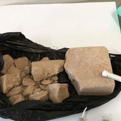 L'eroina sequestrata dai Carabinieri